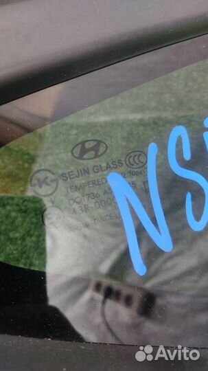 Стекло (форточка) заднее правое Hyundai IX35 2011