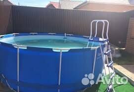 Каркасный бассейн 366 на 122 бу