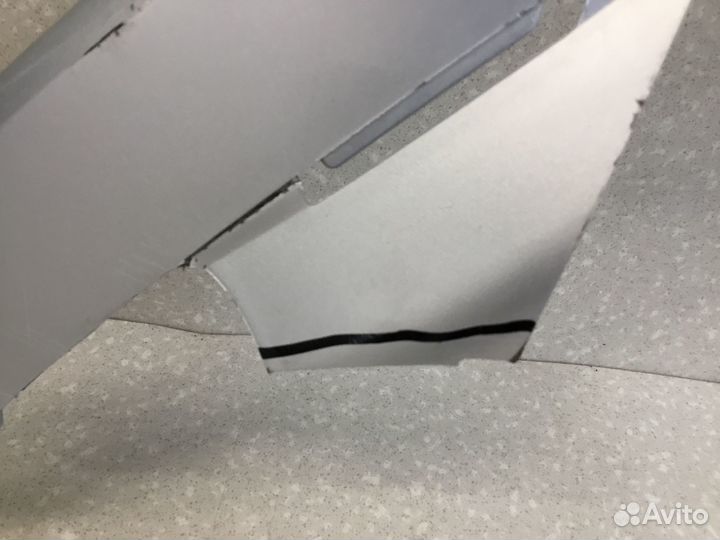 Накладка переднего бампера Lexus RX 350 2016