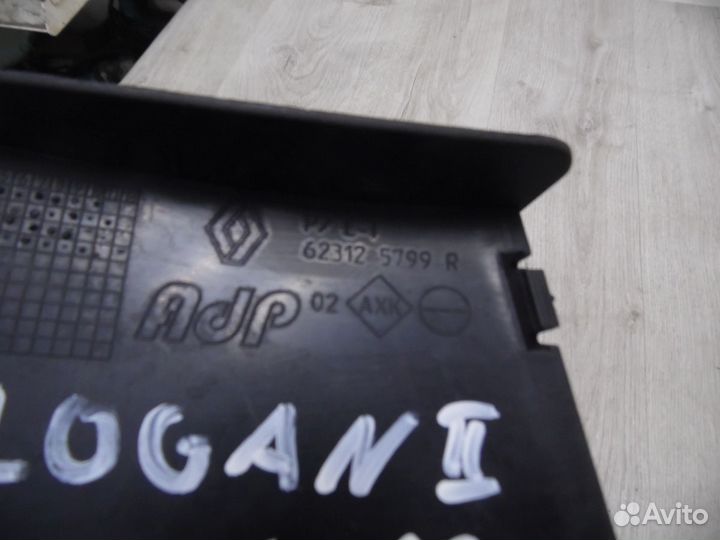 Воздуховод радиатора правый Renault Logan II 2014