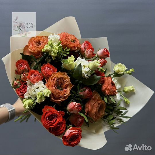 Подари букет девушке