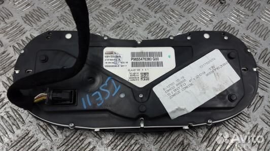 Щиток приборов peugeot 307 (ISE11IT01)