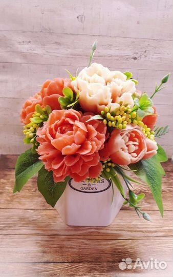 Букеты из мыла ручной работы