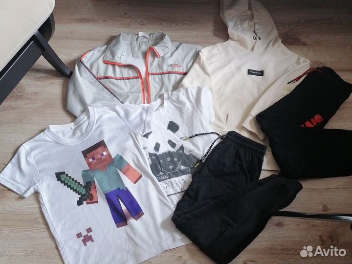 Пакет вещей на мальчика 134 см