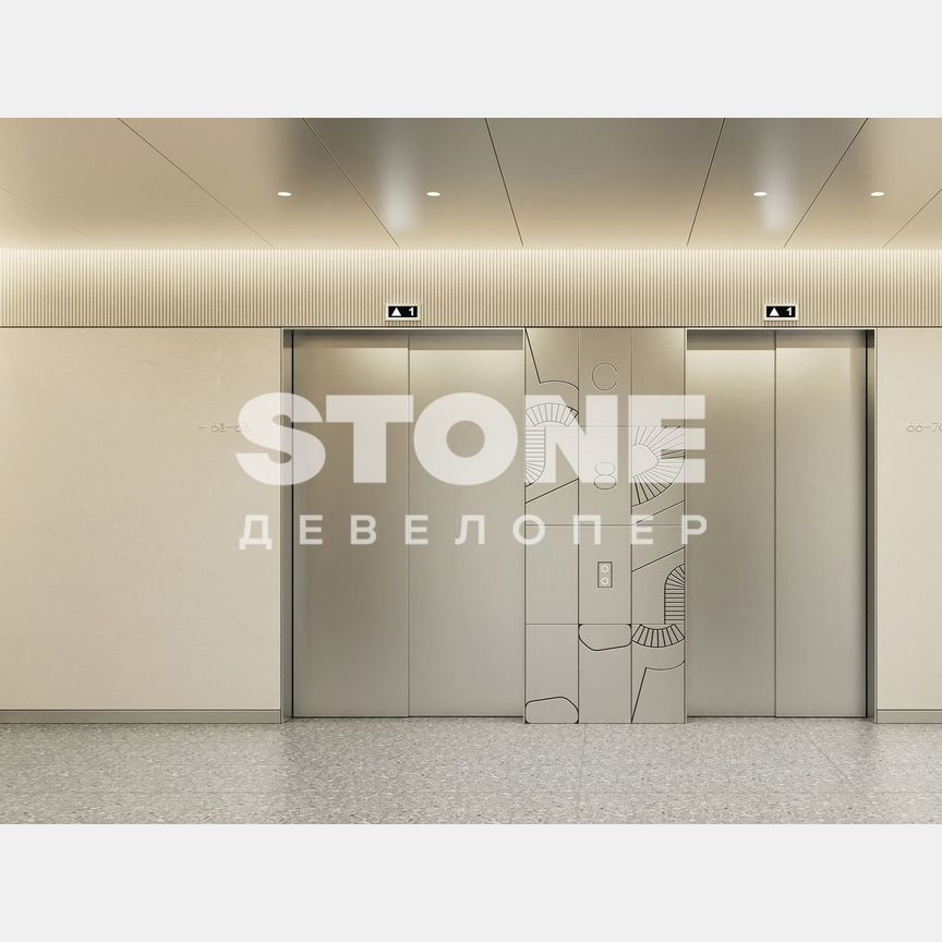 1-к. квартира, 49,5 м², 14/24 эт.