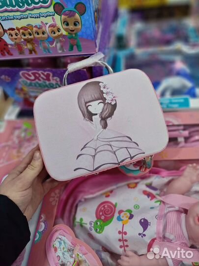 Набор детской косметики в чемоданчике