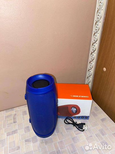 Колонка bluetooth charge mini с влагозащитой,радио