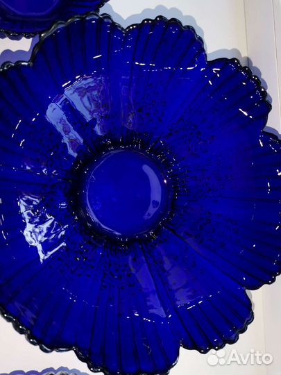 Салатницы синий кобальт СССР