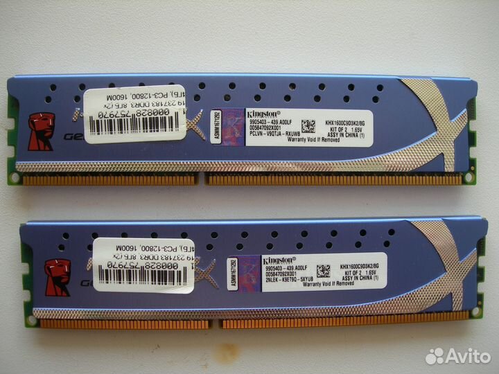 DDR3 8Gb kit (4 + 4 Gb) Hunix