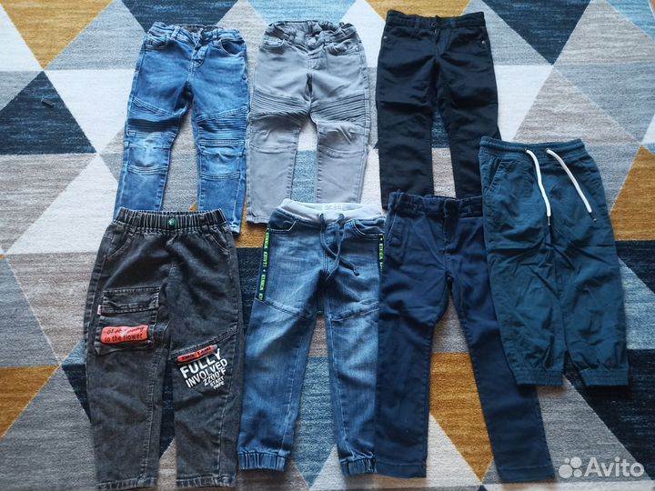 Вещи пакетом на мальчика 104 110