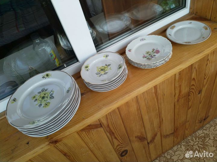 Тарелки Дулево СССР. Обмен