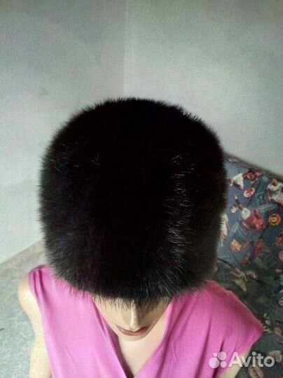 Шапка норковая женская