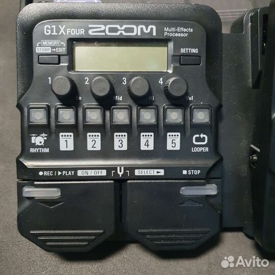 Гитарный процессор Zoom g1x foor