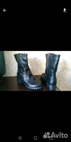 Сапоги новые