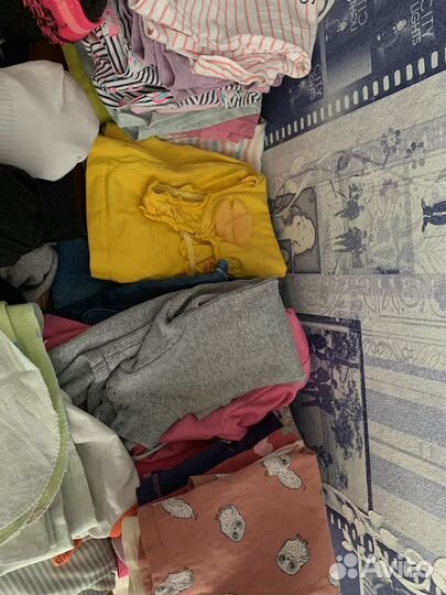 Отдам бесплатно детские вещи пакетом