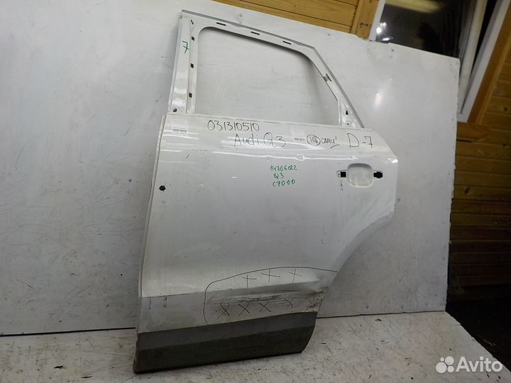 Дверь задняя левая Audi Q3 2011