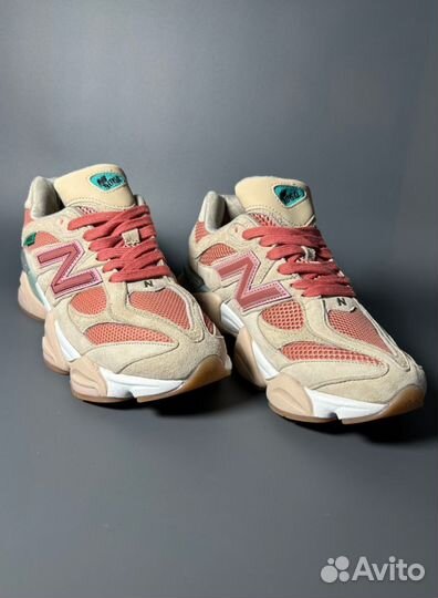 Кроссовки New Balance 9060 Cookie Pink Люкс