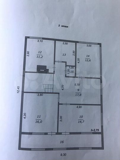 Дом 230 м² на участке 15 сот.