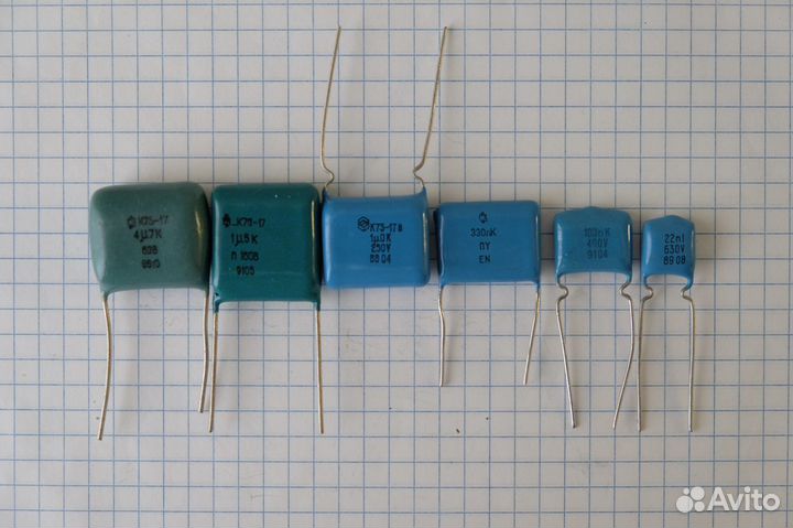 Конденсаторы К73