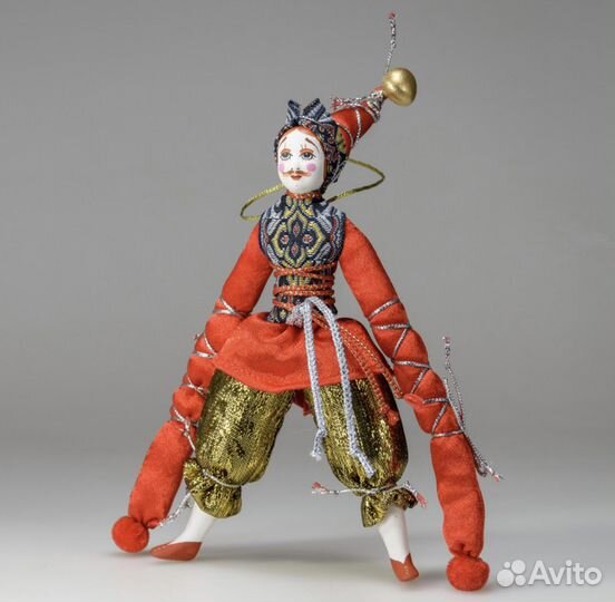 Новогодняя игрушка петрушка и фея, медведи