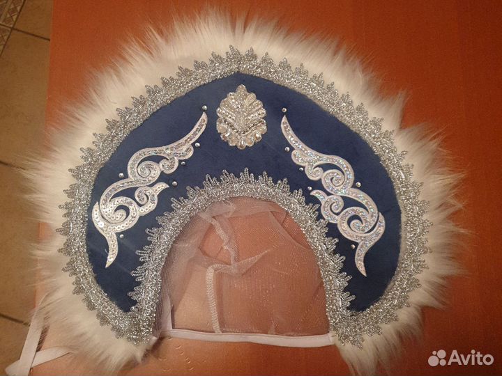 Костюм Снегурочки взрослый 48