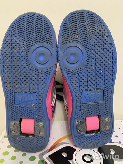 Кроссовки на роликах heelys, 34 р-р