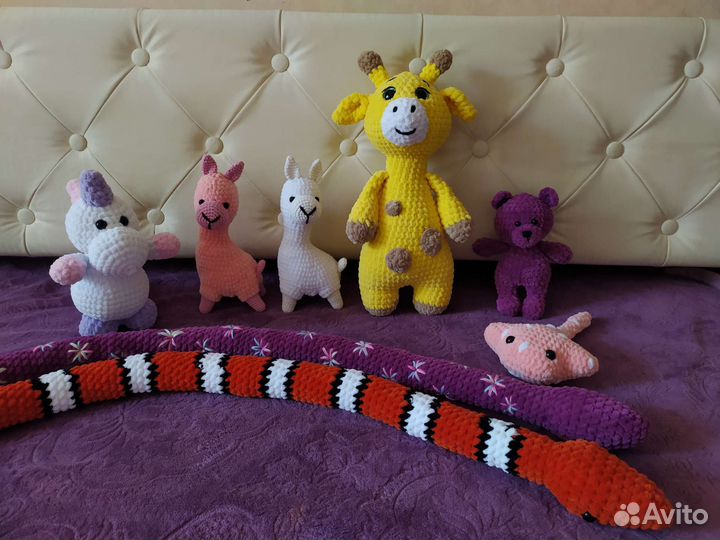 Вязанные игрушки/подарки ручной работы