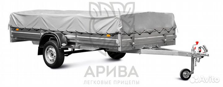 Прицеп 17.022 с тентом 50 см для запчастей