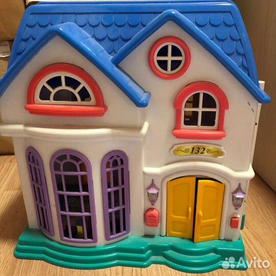 Детский игрушечный кукольный домик My happy family