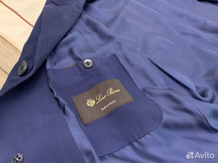 Кожаная куртка Loro Piana оригинал