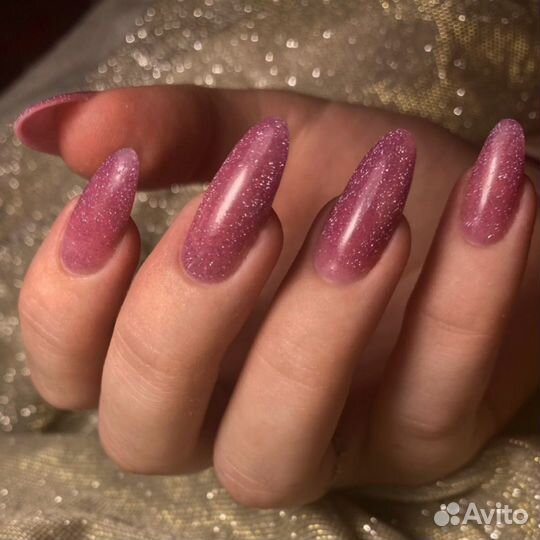 Маникюр гель-лак, наращивание ногтей