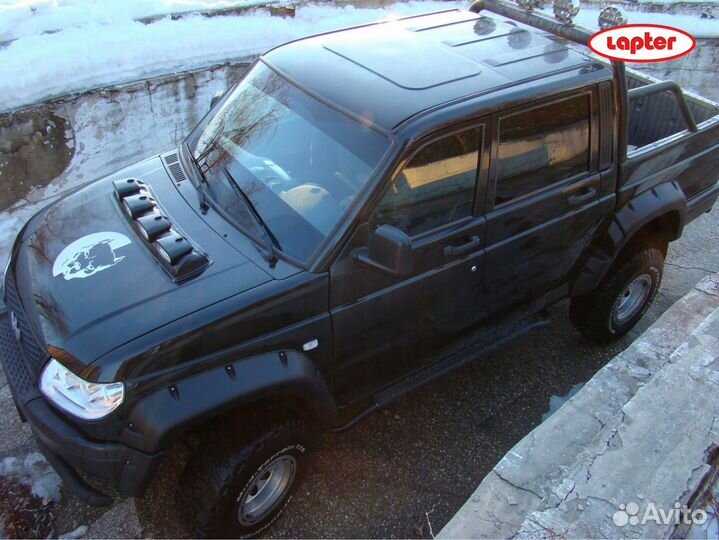 Расширители колесных арок UAZ Patriot Pickup