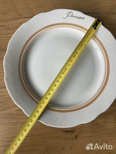 Тарелки столовые СССР