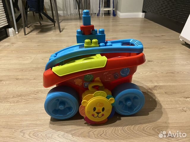 Конструктор Lego Mega Bloks Тележка - сортер