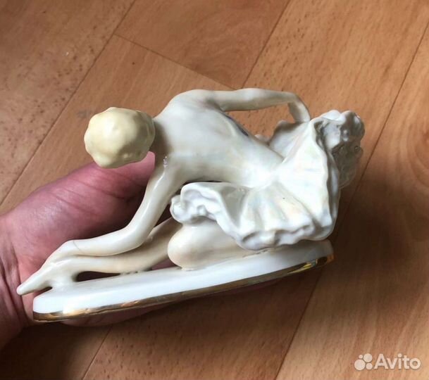 Фарфоровая статуэтка балерина СССР