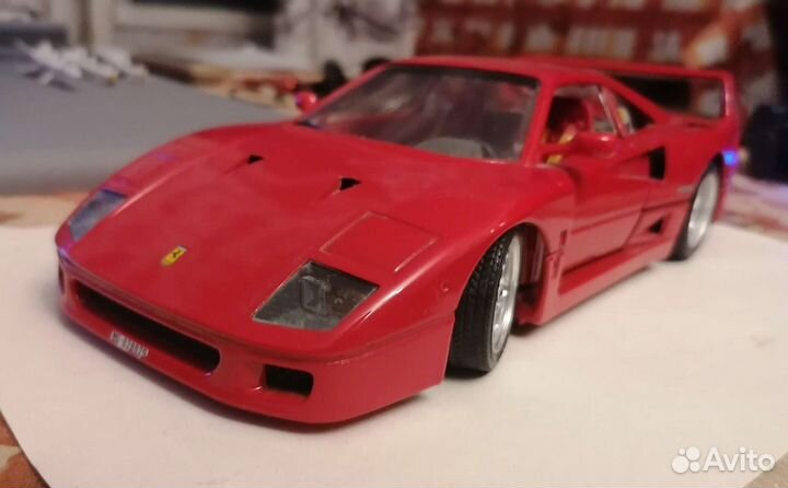 Ferrari f40 bburago 1:18