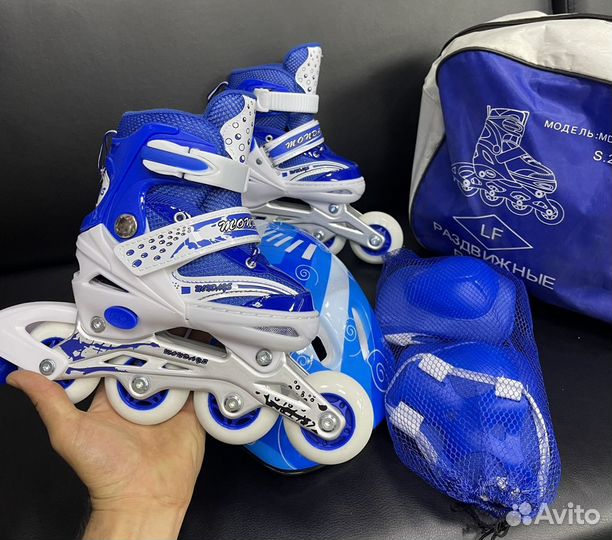 Ролики детские набор новый