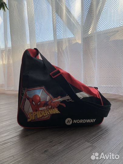 Ролики детские человек паук 31-36 р