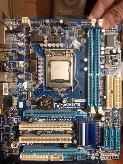 Материнская плата с процессором i5
