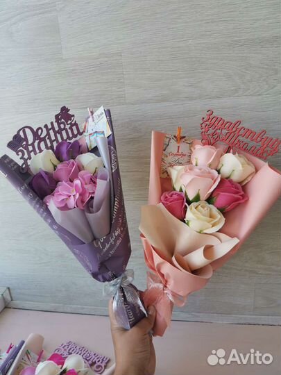 Букет из мыла к 1 сентября