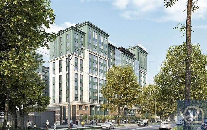 2-к. квартира, 88,7 м², 2/12 эт.