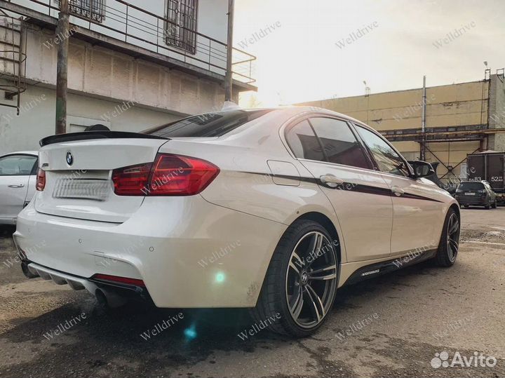 Накладки боковых порогов BMW F30 M-Performance