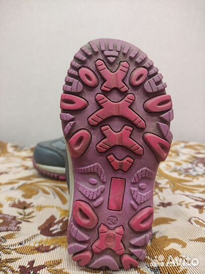 Сапоги зимние детские 24 размер