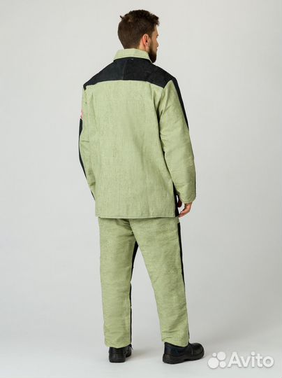 Костюм сварщика брезент, спилок зимний утепленный