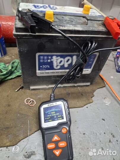 Аккумулятор автомобильный 12 v 75ah topla