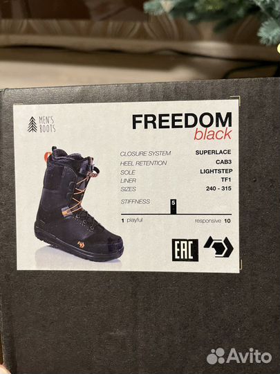 Ботинки для сноуборда Northwave freedom black