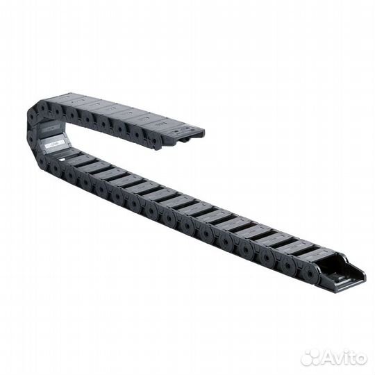 Гибкий пластиковый кабель-канал AK18BF01 (полузак