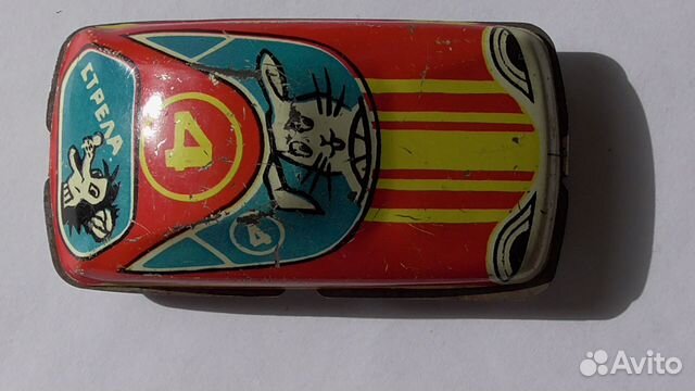 Машинка металлическая СССР