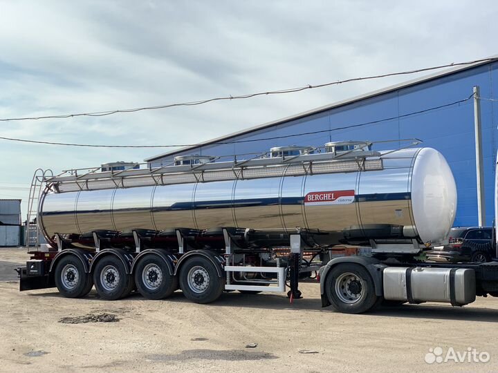 Полуприцеп пищевая цистерна BERGHEL 27000Л 4-осная, 2023