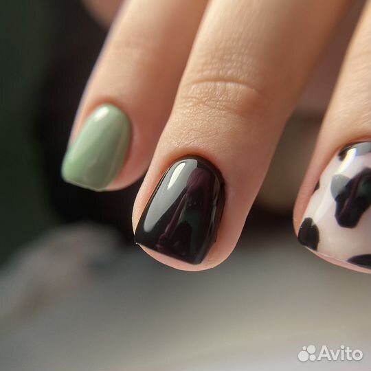 Наращивание ногтей маникюр